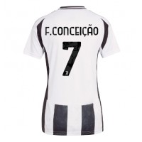 Juventus Francisco Conceicao #7 Fußballbekleidung Heimtrikot Damen 2024-25 Kurzarm